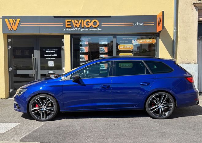 Seat Leon ST 2.0 tsi 300 cupra 4drive 4wd dsg bva  Bleu de 2018