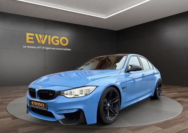 BMW M3 3.0 bi-turbo s55 430 toit carbon camera  Bleu de 2016