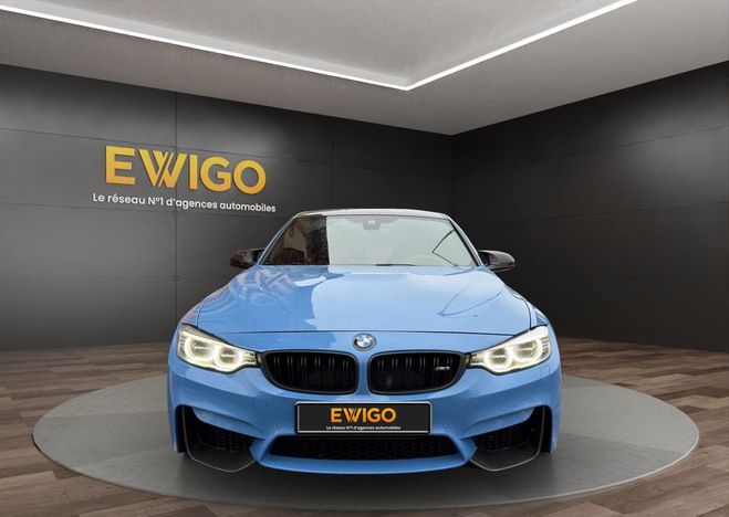 BMW M3 3.0 bi-turbo s55 430 toit carbon camera  Bleu de 2016