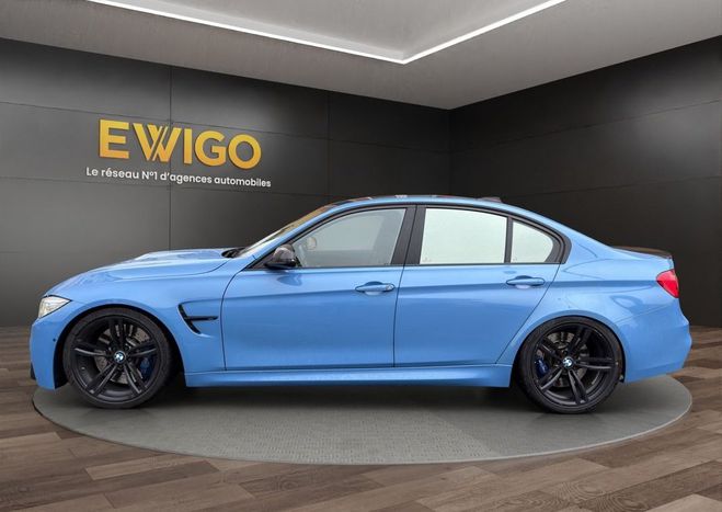 BMW M3 3.0 bi-turbo s55 430 toit carbon camera  Bleu de 2016