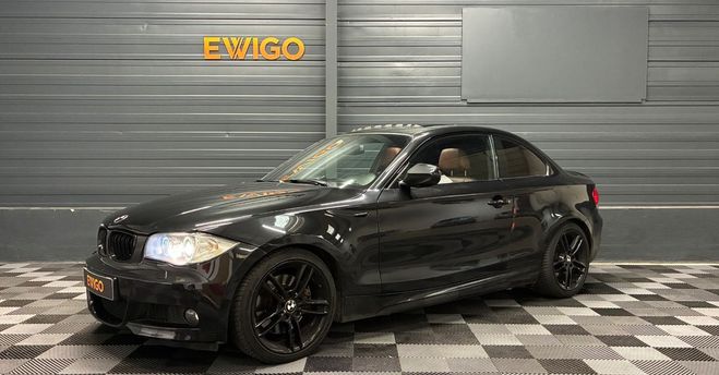 BMW Serie 1 coupe 2.0 123 d 204 ch sport design bva  Noir de 2009