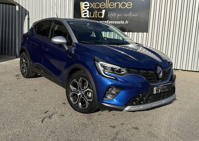 Renault Captur II 1.6 E-TECH HYBRIDE RECHARGEABLE 160CH Bleu de 2021