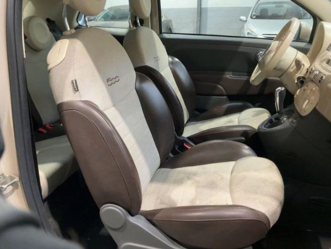 Fiat 500 C 0.9 8V TWINAIR 85CH S&S LOUNGE DUALOGI Beige de 2013