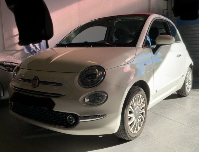 Fiat 500 C 1.2 8V 69CH ECO PACK LOUNGE Blanc de 2018