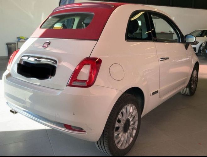 Fiat 500 C 1.2 8V 69CH ECO PACK LOUNGE Blanc de 2018
