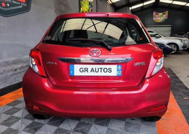 Toyota Yaris 1.4L D-4D 90cv active 58000km garantie 1 Rouge de 2012