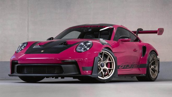 Porsche 911 992 GT3 RS Weissach ppf complet Ruby de 2024