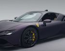 Ferrari SF90 Viola Hong Kong opaco full carbone &agrave; Sainte-Genevi�ve-des-Bois (91)