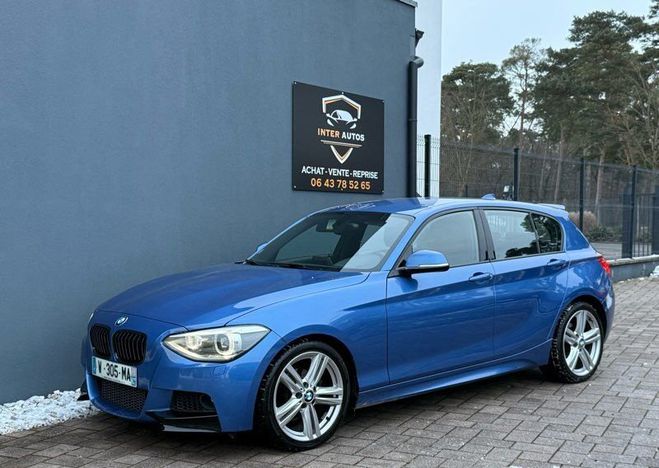 BMW Serie 1 F20 116i Pack M sport Bleu de 2013
