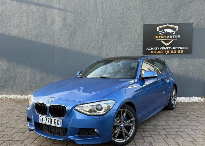BMW Serie 1 118i automatique Pack M Bleu de 2013