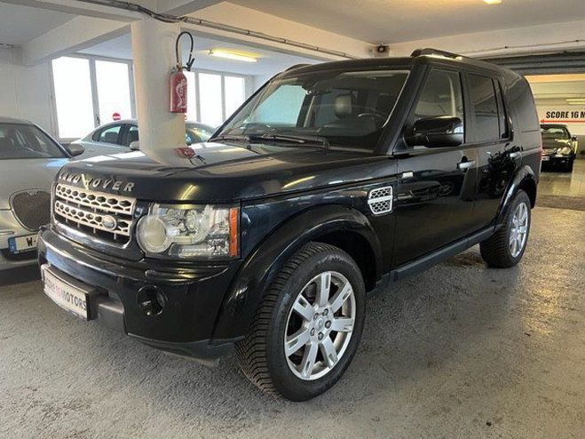 Cliquer pour voir la photo suivante Land rover Discovery IV SDV6 245 DPF HSE 7PL Noir métallisé de 2011