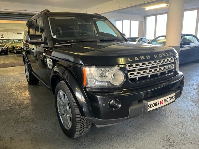 Land rover Discovery IV SDV6 245 DPF HSE 7PL Noir m�tallis� de 2011