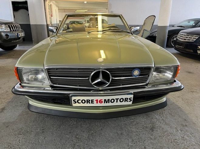Mercedes Classe SL 350 SL vert m�tallis� de 1971