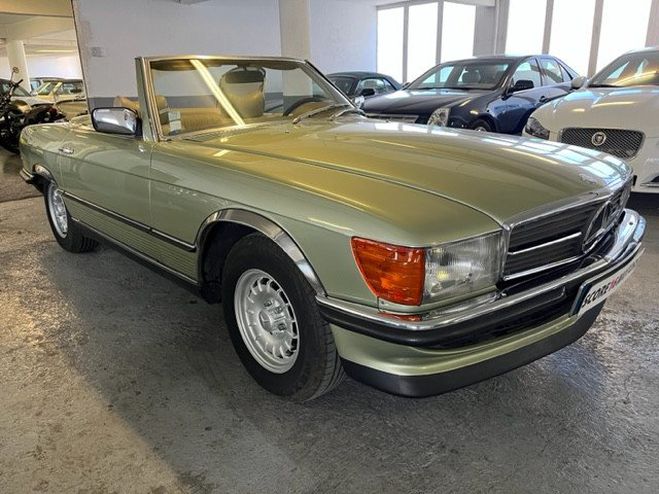 Mercedes Classe SL 350 SL vert m�tallis� de 1971
