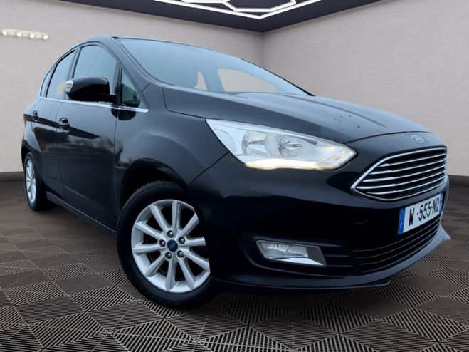 Ford grand C Max Titanium 1.5 TDCI 120 7 PL GPS Noir de 2018