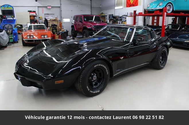 Chevrolet Corvette C3 l48 v8 1979 tout compris Noir de 1979