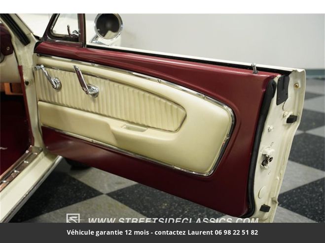 Ford Mustang code a v8 1966 tout compris Blanc de 1966