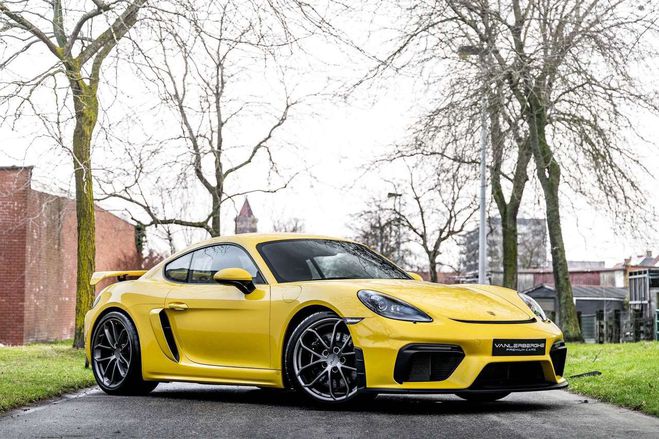 Porsche 718 Cayman GT4 Jaune M�tallis� de 