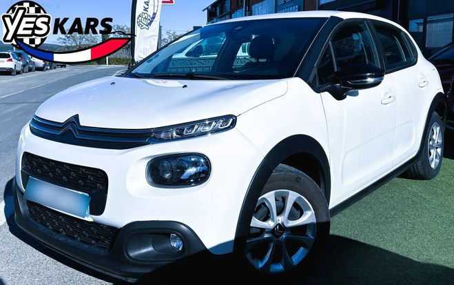 Citroen C3 III BlueHDi 100ch Feel S&S Blanc de 2018