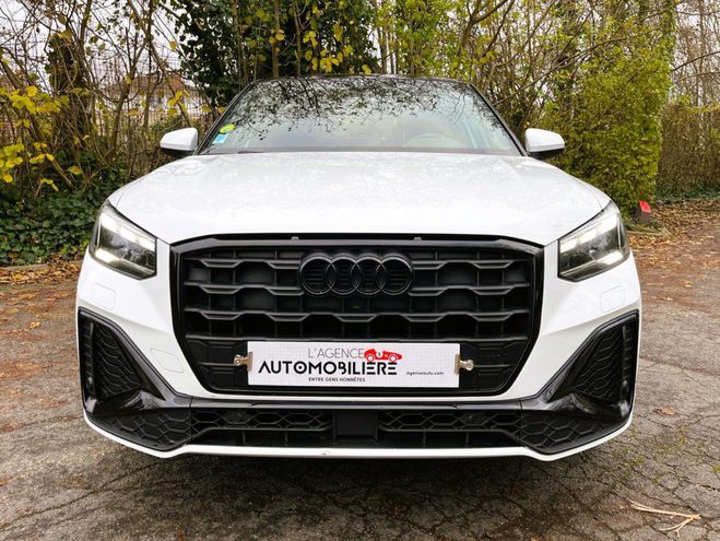 Audi Q2 (2) 30 TDI 116 6CV S-LINE *VEHICULE ECOL Blanc de 2021