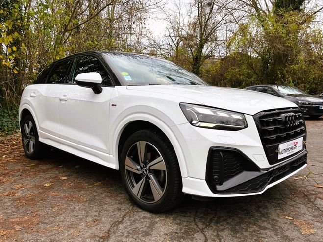 Audi Q2 (2) 30 TDI 116 6CV S-LINE *VEHICULE ECOL Blanc de 2021