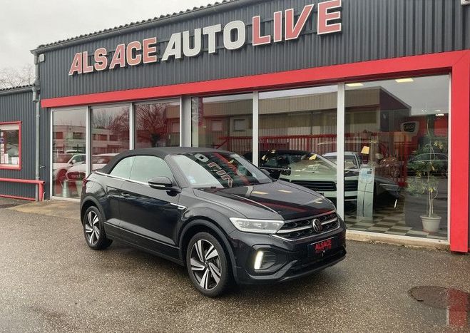 Volkswagen T Roc CABRIOLET 1.5 TSI EVO 150CH R-LINE DSG7 Noir de 2022