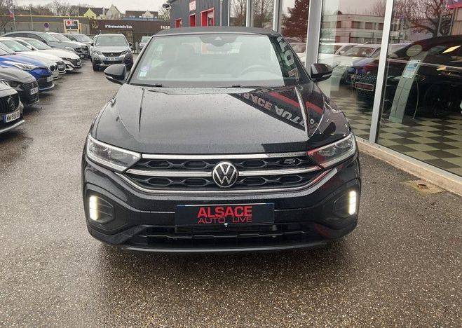 Volkswagen T Roc CABRIOLET 1.5 TSI EVO 150CH R-LINE DSG7 Noir de 2022