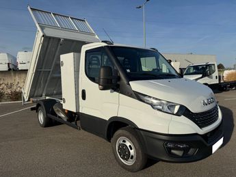  Voir d&eacute;tails -Iveco Daily BENNE 35C16 160CV 3L ACIER COFFRE &agrave; Chanas (38)