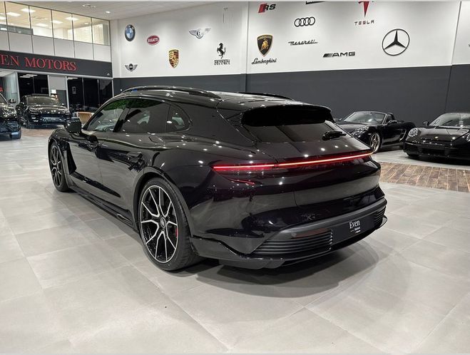 Porsche Taycan SPORT TURISMO 4S 571 AVEC BATTERIE PERFO Noir Metal de 2022