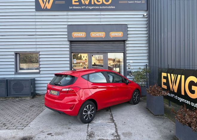 Ford Fiesta 1.5 tdci 85ch carplay radar de recul Rouge de 2020