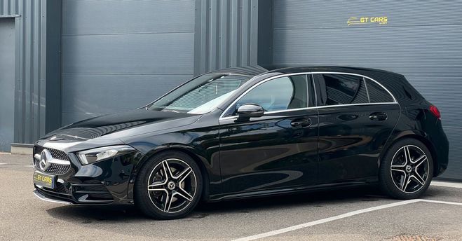 Mercedes Classe A 220 D financement AMG LINE jantes virtua Noir de 2019