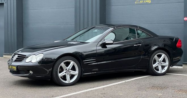 Mercedes Classe SL Classe 500 Cabriolet cr�dit 505 euros pa Noir de 2003