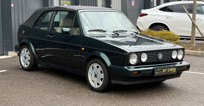 Volkswagen Golf 1 CABRIOLET Financement Suivi complet av Vert de 1992