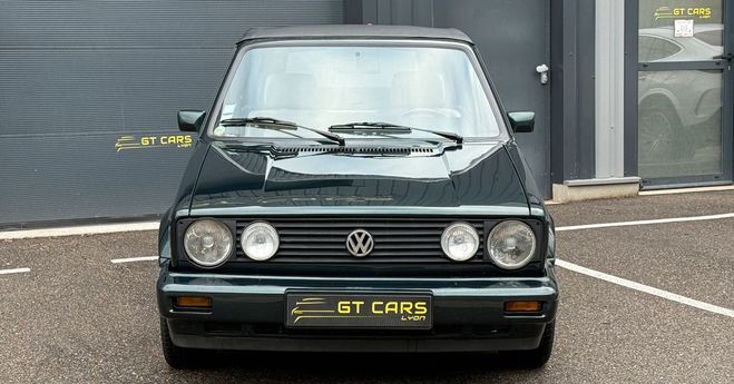 Volkswagen Golf 1 CABRIOLET Financement Suivi complet av Vert de 1992