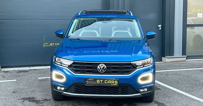 Volkswagen T Roc financement 150 ch CARAT TO DSG Virtual  Bleu de 2020