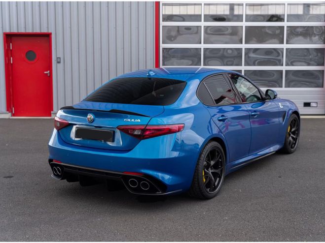 Alfa romeo Giulia 2.9 V6 - 510 - BVA 2019 Quadrifoglio Bleu Misano de 2019