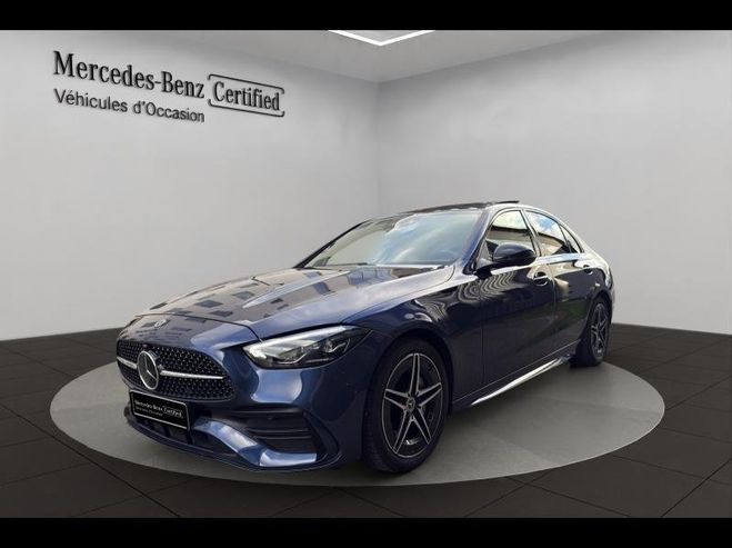 Mercedes Classe C 220 d 197ch AMG Line Bleu Sodalite M�tallis� de 2025
