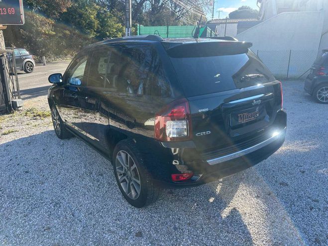 Jeep Compass 2.2 CRD 163 LIMITED 4X4 noir metal de 2014