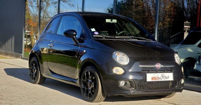 Fiat 500 1.2 8V 69CH S Noir de 2014