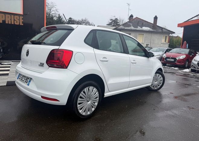 Volkswagen Polo 1.4 TDI 75CH BLUEMOTION TECHNOLOGY TREND Blanc de 2017