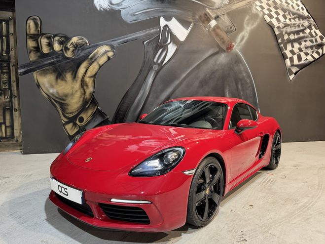 Porsche 718 Cayman 300ch Echappement SPORT / Origine Rouge de 2019