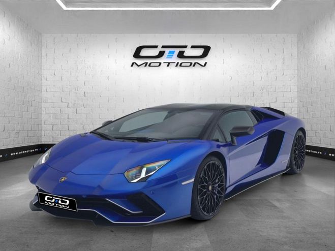 Lamborghini Aventador S Roadster 6.5 V12 740 BLEU de 2019
