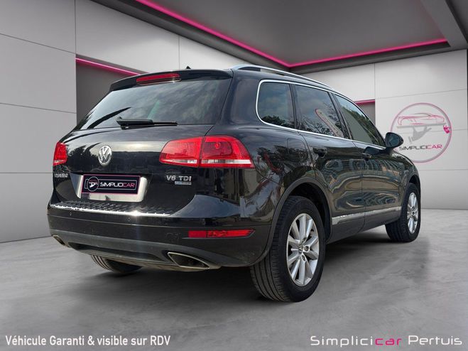 Volkswagen Touareg 3.0 V6 TDI 240 FAP 4Motion Carat Tiptron Noir de 2010