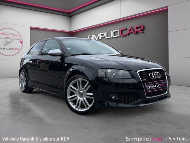 Audi S3 2.0 TFSI Quattro �tat irr�prochable suiv Noir de 2007