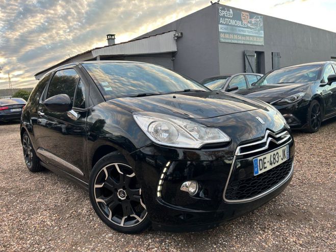 Citroen DS3 1.6 HDI 115 Sport Chic GPS Noir de 2014