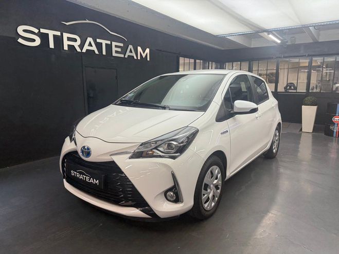 Toyota Yaris Hybrid France Business CVT Blanc de 2019