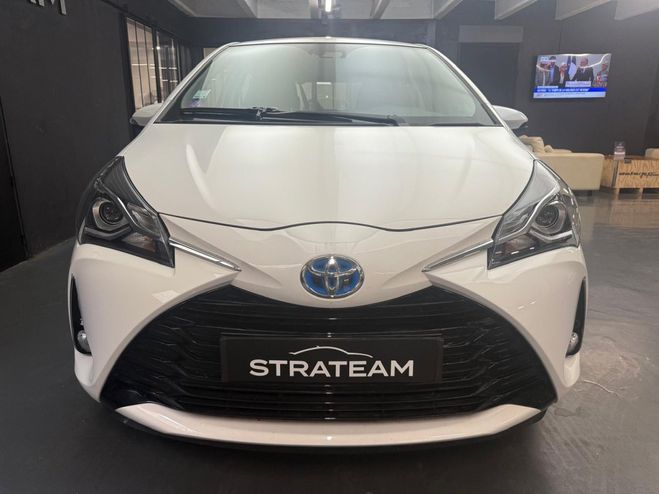 Toyota Yaris Hybrid France Business CVT Blanc de 2019