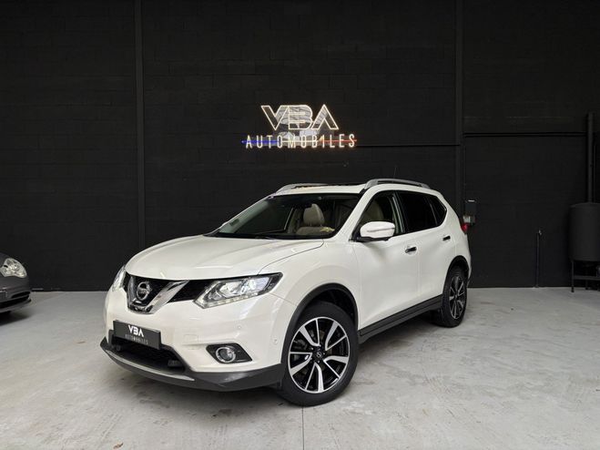 Nissan X Trail (3) dCi 130 TEKNA 7PL Blanc de 2015