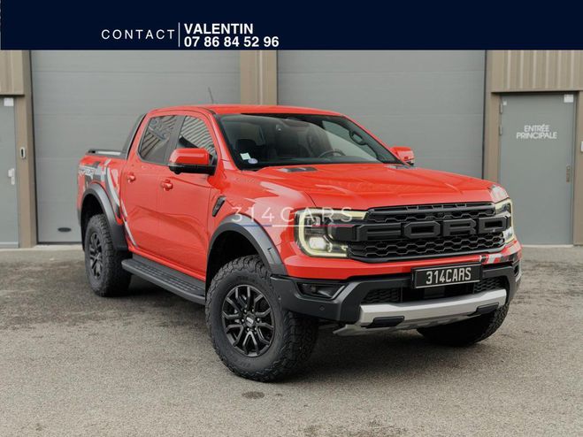 Ford Ranger RAPTOR 3.0 V6 EcoBoost - 292 - BVA e-AWD ORANGE FONCE de 2022