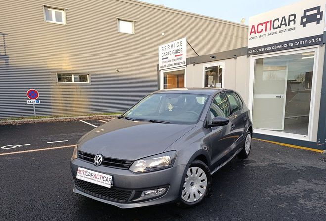 Volkswagen Polo V 1.6 TDI 90 TRENDLINE 5PTS Gris Anthracite M�tallis� de 2013